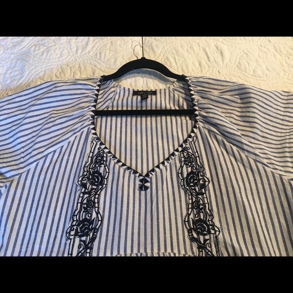 ADORABLE STRIPED LG TOP - Picture 2 of 8